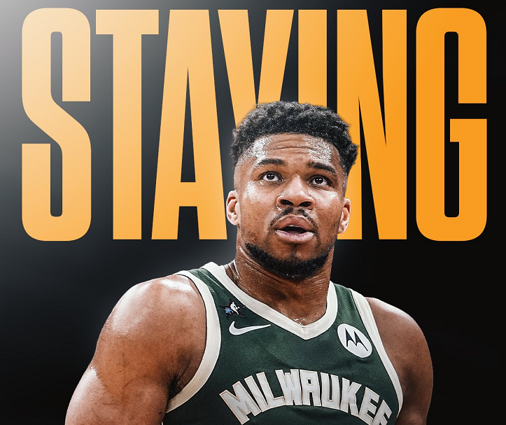 足球直播-拒绝勇士！拒绝森林狼！拒绝热火！字母哥留队，湖人机会来了